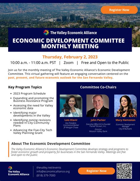 The Valley Economic Alliance Economic Development Committee