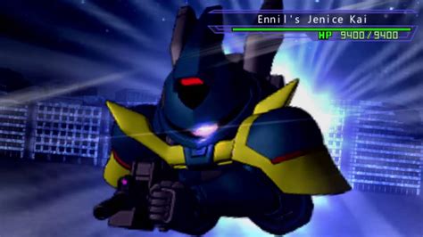 Sd Gundam G Generation Overworld Jenice Ennil Custom All Animations