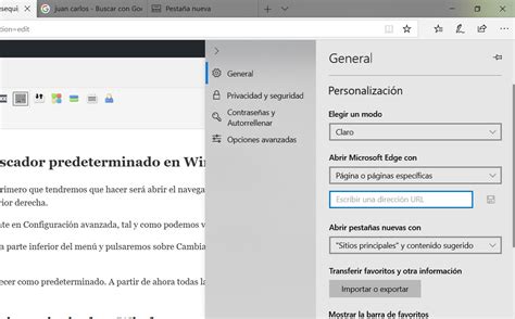 C Mo Poner Google Como Buscador Predeterminado En Microsoft Edge