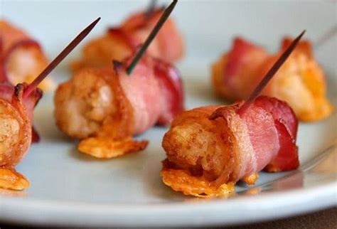 Bacon Wrapped Tater Tots - Recipe Girl