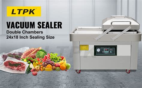 Ltpk Dz Sb Automatic Double Chamber Vacuum Packaging Machine