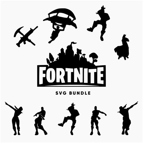 Fortnite Svg Collection Fortnite Svg Cricut