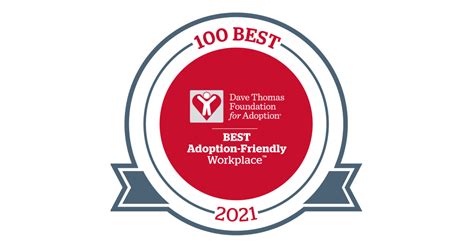 Dorsey Recognized Again As A 2021 Best Adoption Friendly Workplace