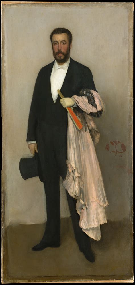 James Mcneill Whistler Arrangement In Flesh Colour And Black