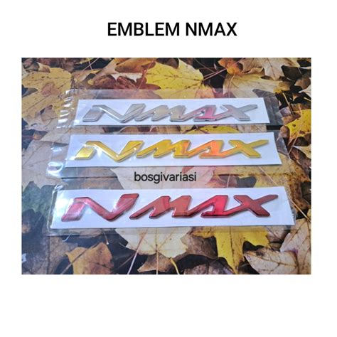 Jual Emblem Logo Yamaha Nmax Emblem Nmax Timbul Logo Nmax D