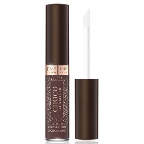 Eveline Cosmetics Choco Glamour Liquid Eyeshadow Cienie w płynie o