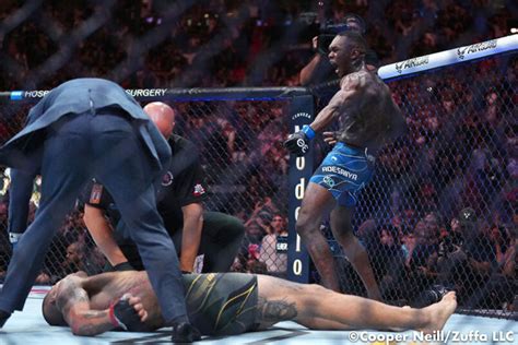 UFC 287 Pereira Vs Adesanya 2 Results Israel Adesanya Knocks Out