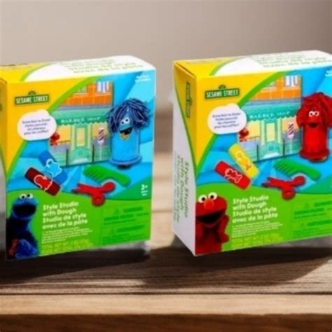 Sesame Street Toys Sesame Street Elmo And Cookie Monster Playdough