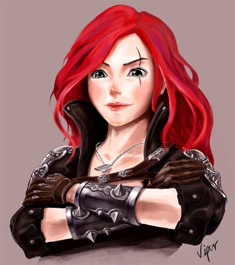 Katarina Portrait Wallpapers Fan Arts League Of Legends Lol Stats