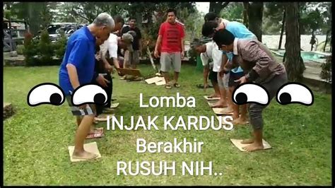 Lomba Injak Kardus Seru Seru Bangeeettt Development Acara Youtube