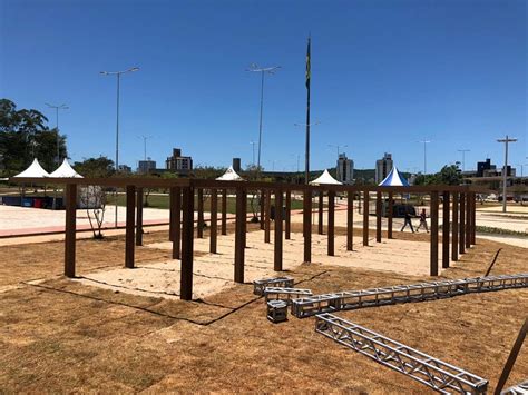 Ltimos Detalhes Para A Inaugura O Do Parque Prefeito Altair Guidi