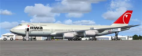 Boeing 747 8i Northwest Package Microsoft Flight Simulator X Mod