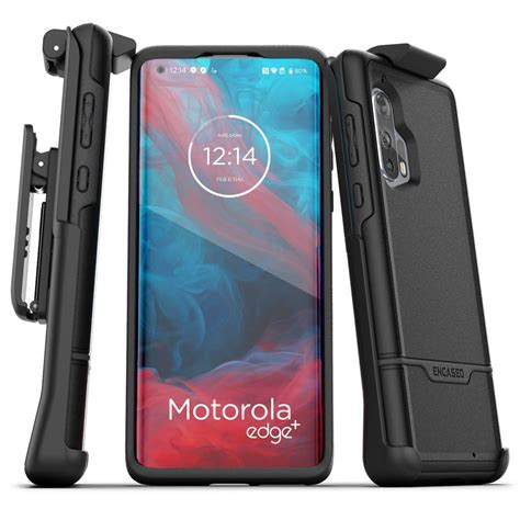 Motorola Edge Plus Belt Clip Protective Holster Case 2020 Rebel Armor Heavy Duty Rugged Full