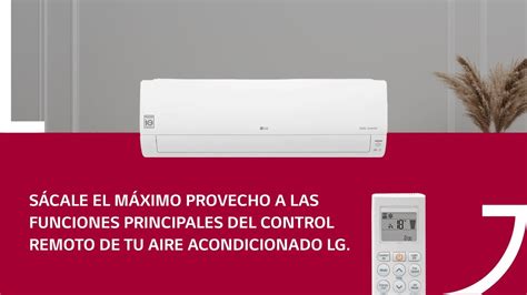 HAZLO TÚ MISMO Cómo usar el control remoto del Aire Acondicionado LG