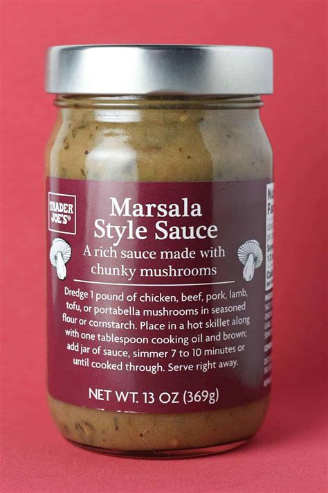 Trader Joe S Marsala Style Sauce