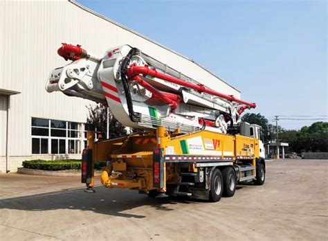 Xcmg Factory Hb52v Used Truck Mounted Boom Concrete Pump 52m Schwing