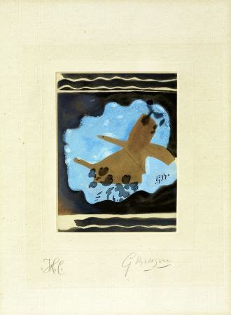 Gravure De Georges Braque Migration Sur Amorosart