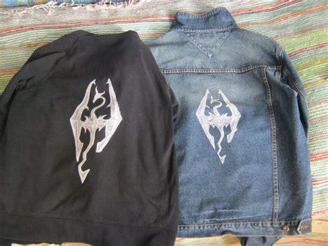 skyrim hoodie  jacket  royalpony  deviantart