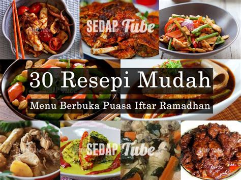 Menu Sihat Berbuka Puasa Sebulan Jovanny Fox