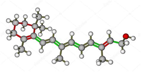 Retinol molecular model Stock Photo by ©Leonid_Andronov 12099715