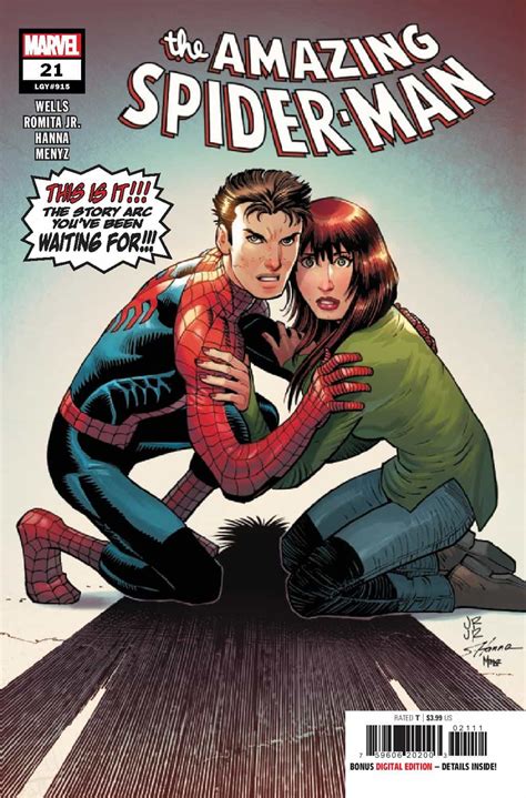 What Happened To Peter And Mary Jane Revealed In AMAZING SPIDER MAN