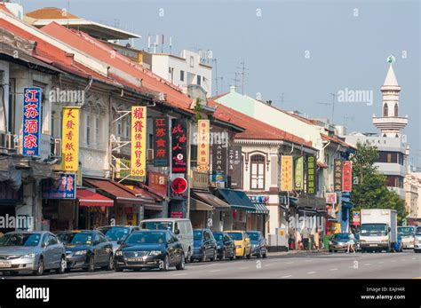 Street scene in Geylang Road, Singapore Stock Photo - Alamy