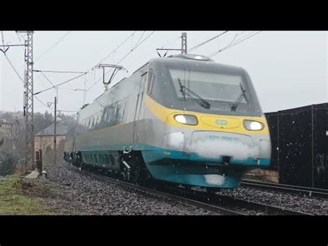 Vlaky Lovosice A Pendolino Na Ex Cheb Praha Hl Odklonem P Es