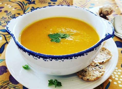 Potage Aux Carottes Panais Et Gingembre Les Saveurs De Marie