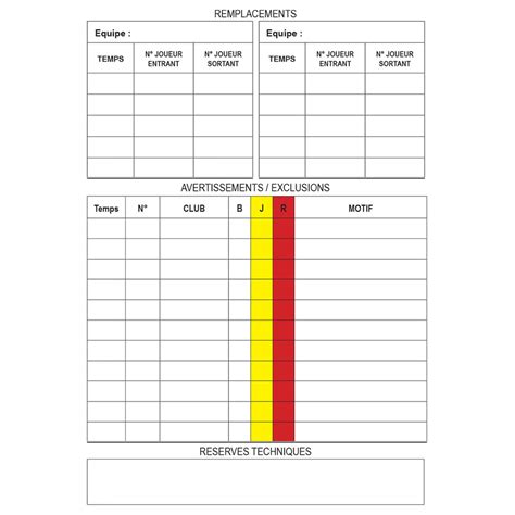 Carnet De Cartes Seules D Arbitrage Sporti Equipements