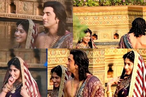 Ramayan Set Pics Leaked Ranbir Kapoor And Sai Pallavi Looks Perfect