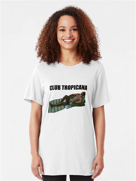 Club Tropicana T Shirt Von Aharries1999 Redbubble