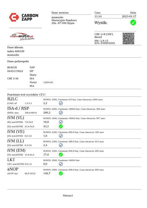 Wtrysk Wtryskiwacz Renault Laguna Iii Dci R Shrot Pl