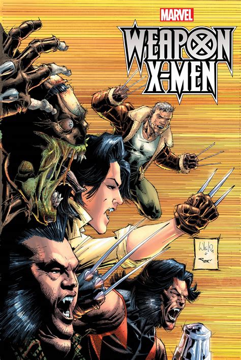 WEAPON X MEN 3 WHILCE PORTACIO VARIANT Comic Book Direct