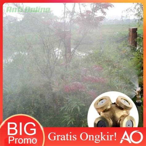 Jual Sprink Sprinkler Water Mist Kabut Embun Spray Nozzle Air Irigasi