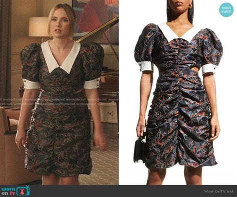 Amandas Black Floral Puff Sleeve Dress On Dynasty Puffed Sleeves