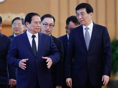 Prime Minister Meets China S Top Political Advisor In Hanoi