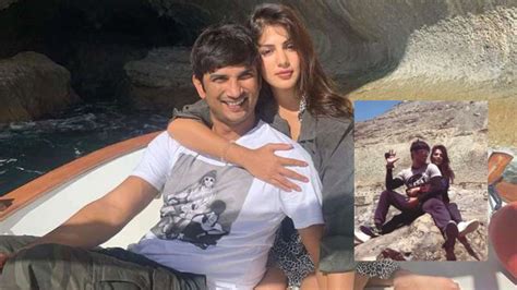 Rhea Chakraborty Shares Unseen Clip With Sushant Singh Rajput On His