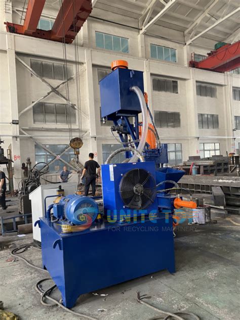 Scrap Aluminum Steel Copper Chips Block Making Machine Hydraulic