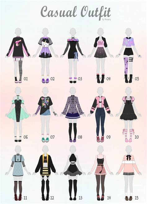 Anime Girl Casual Outfits ~ Anime Girl