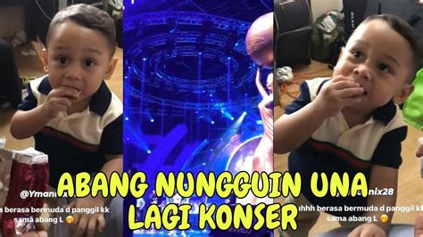 Pinter Banget Abang Gak Rewel Nungguin Bunda Konser Malam Ini Youtube