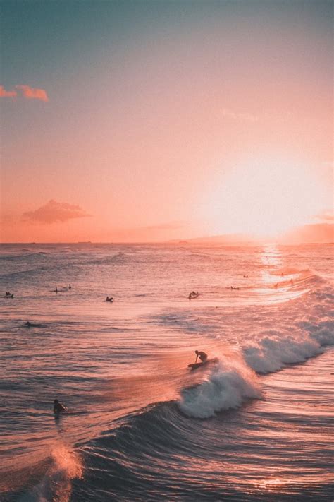 Beach Wallpaper Aesthetic Waves