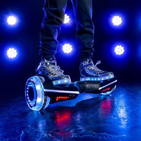 Jetson Rave Extreme-terrain Hoverboard with Cosmic Light-up Wheels ...