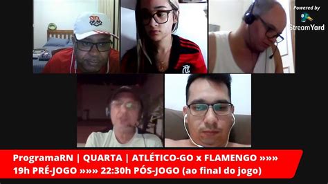 09 08 2020 PÓS JOGO ProgramaRN 90 Minutos Flamengo x ATL MG 1ª