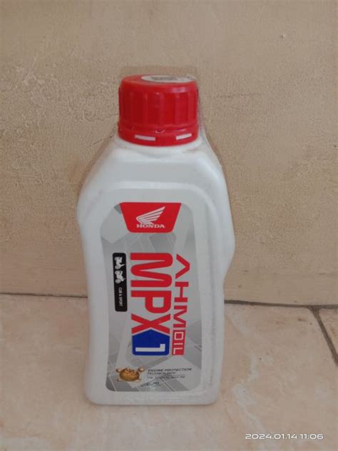 Oil AHM Oli MPX 1 Motor Bebek 4Tak SAE 10W 30 SL JASO MA Ukuran 800ML