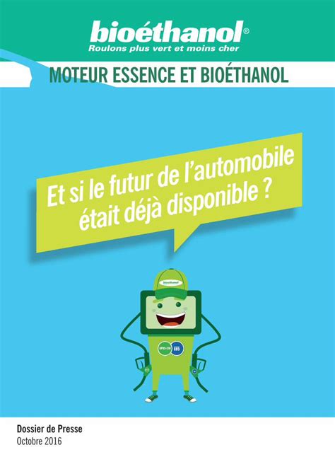 PDF MOTEUR ESSENCE ET BIOÉTHANOL alcool le déploiement dune