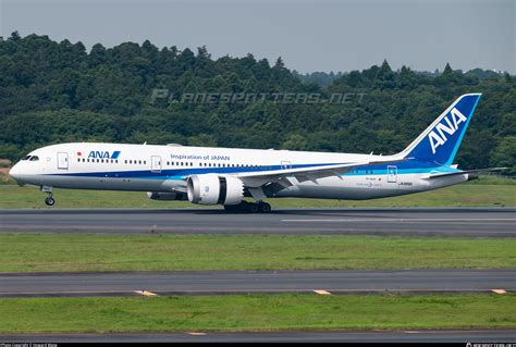 Ja A All Nippon Airways Boeing Dreamliner Photo By Howard Wang