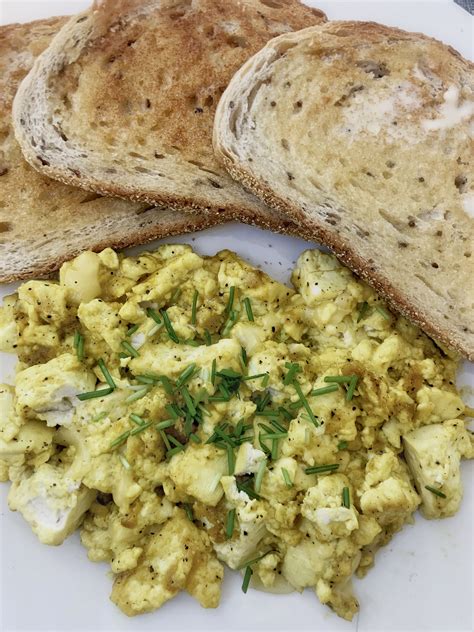 Vegan Tofu Scrambled Eggs Plant Based Pals