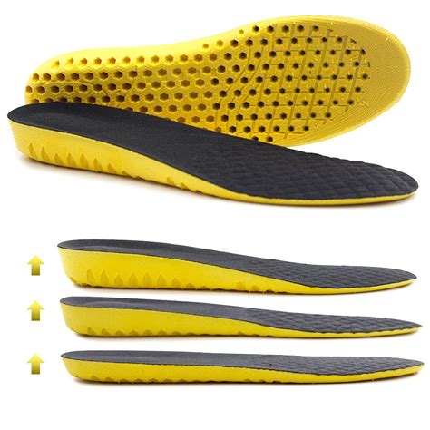 Ailaka Elastic Shock Absorbing Height Increasing Sports Shoe Insole