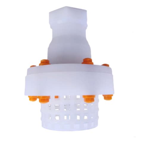 White Pp Foot Valve At Best Price In Ahmedabad Parthiv Polymers