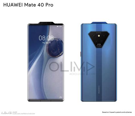 Take A Look At This Reverse Notch Huawei Mate Pro Concept Render